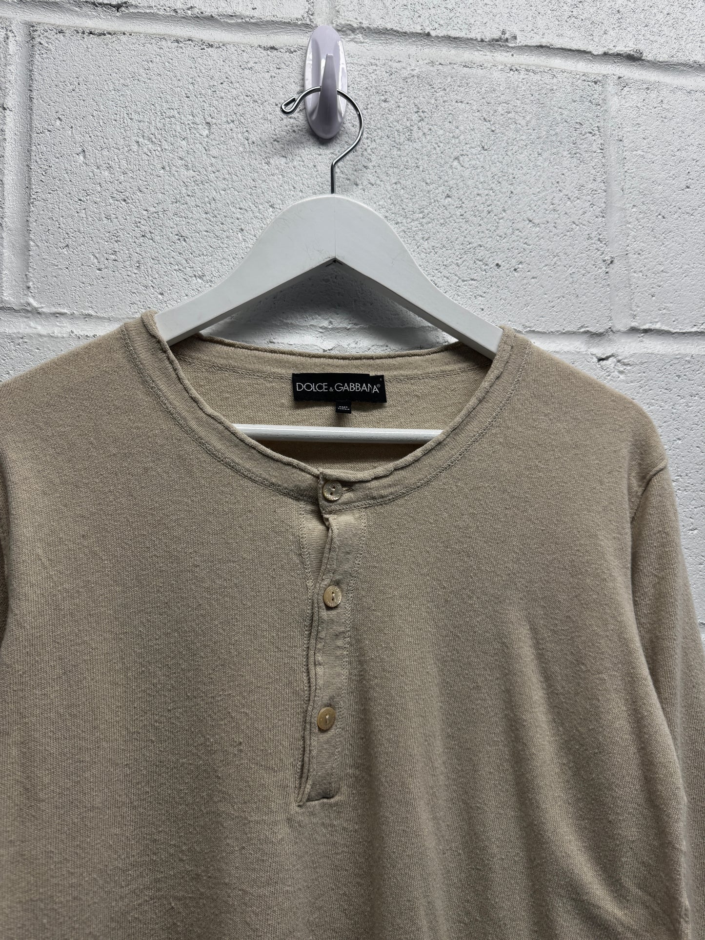 2000s Dolce & Gabbana Henley Longsleeve [48]