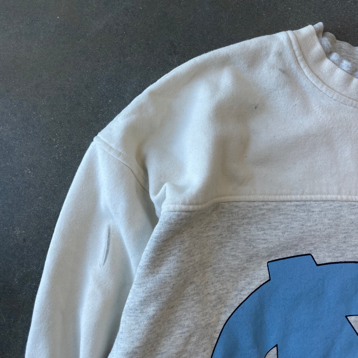1990s UNC Double Collar Crewneck [XL]
