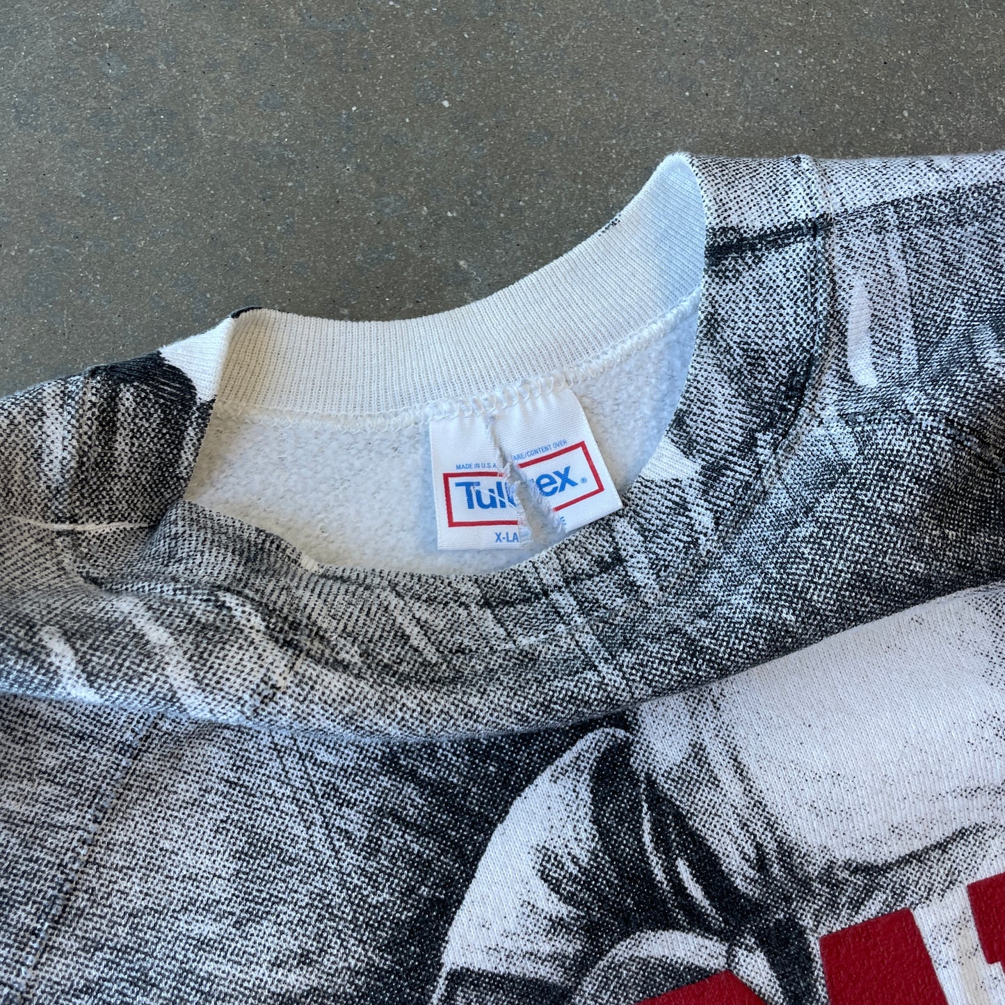 1990s Alabama All Over Print Crewneck [XL]