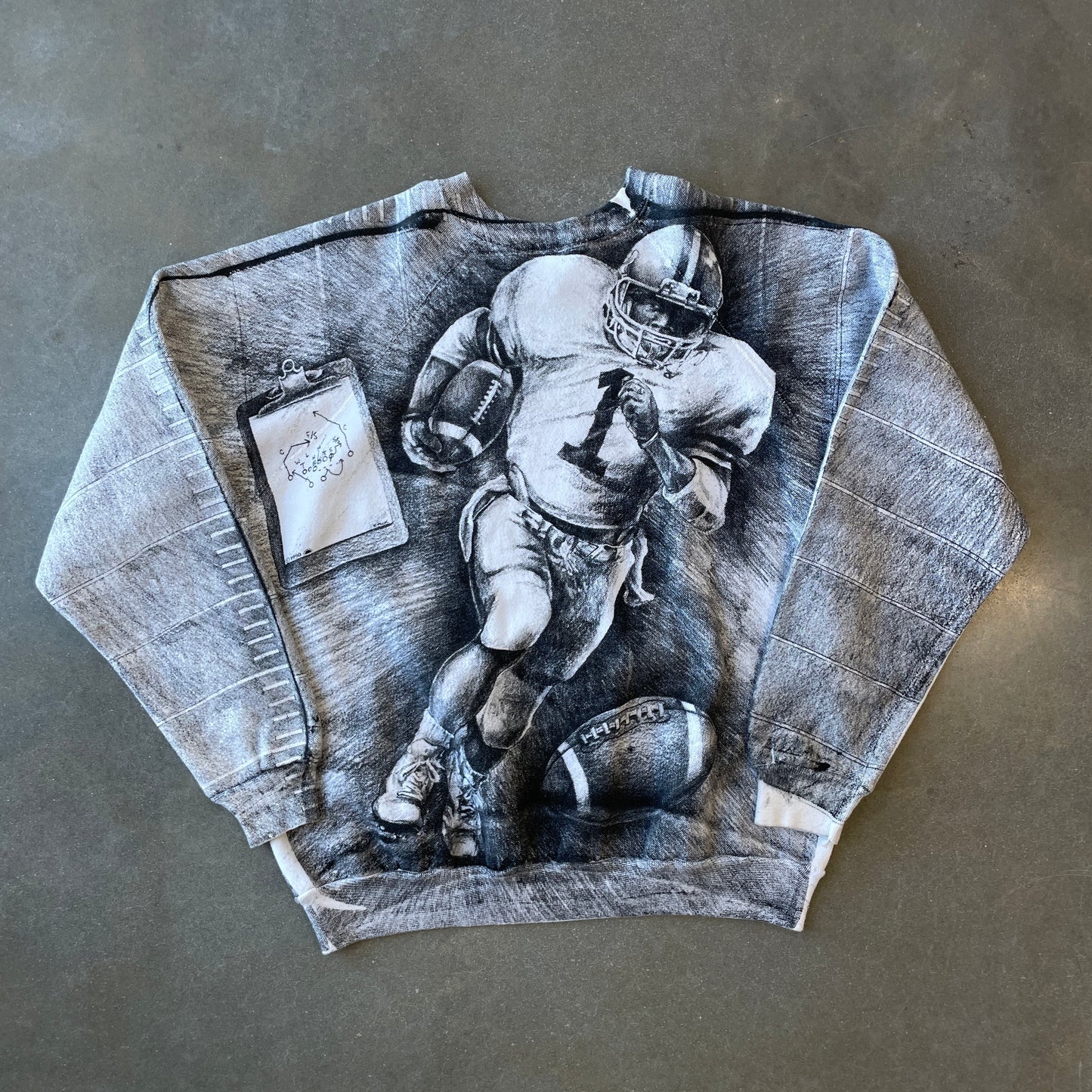 1990s Alabama All Over Print Crewneck [XL]