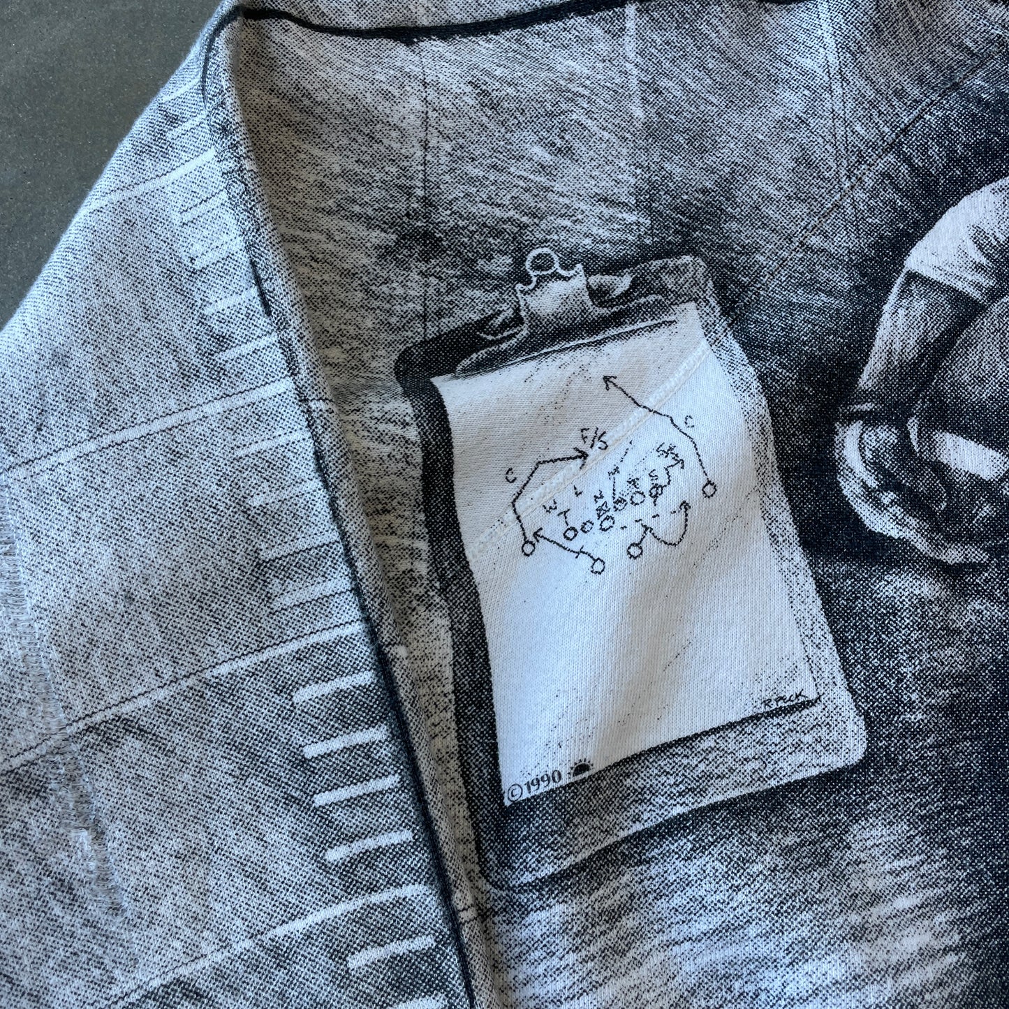 1990s Alabama All Over Print Crewneck [XL]