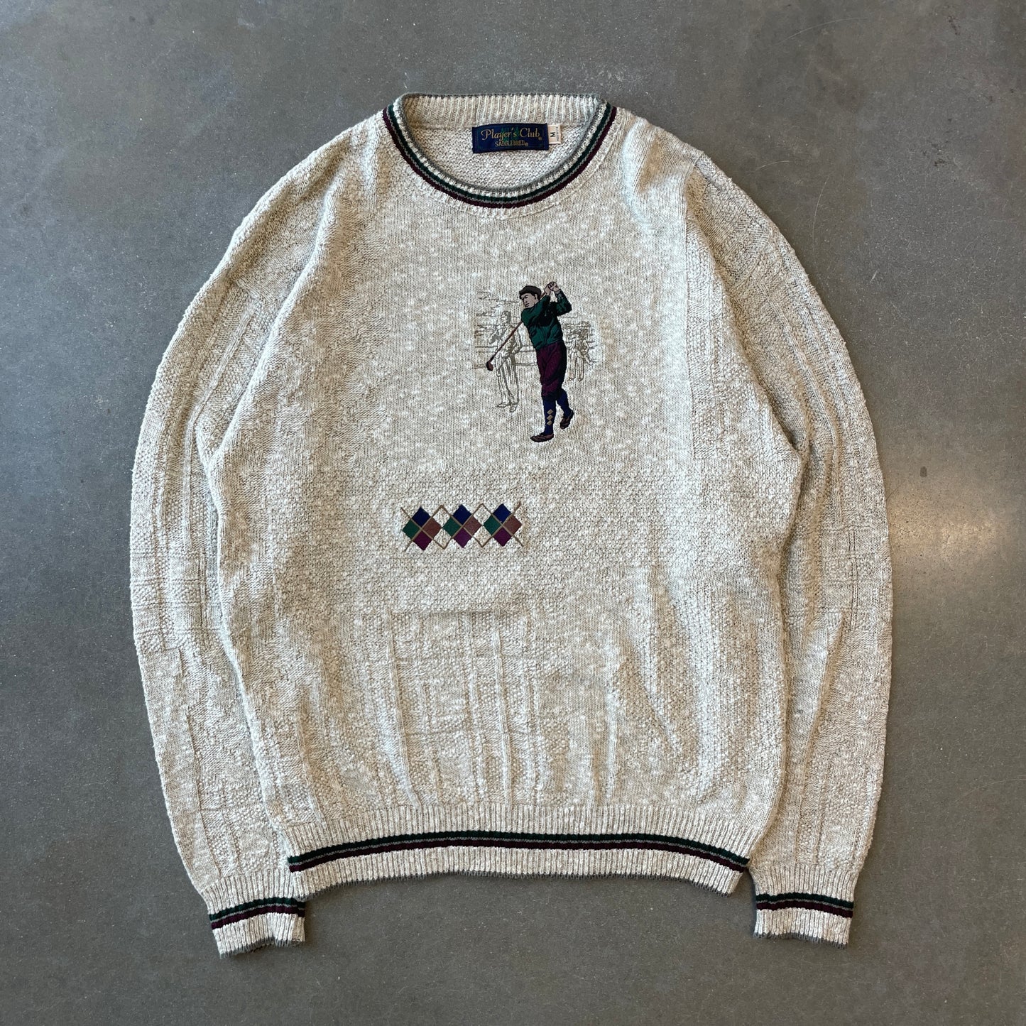 1990s Golf Sweater [L]