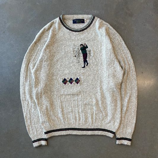 1990s Golf Sweater [L]
