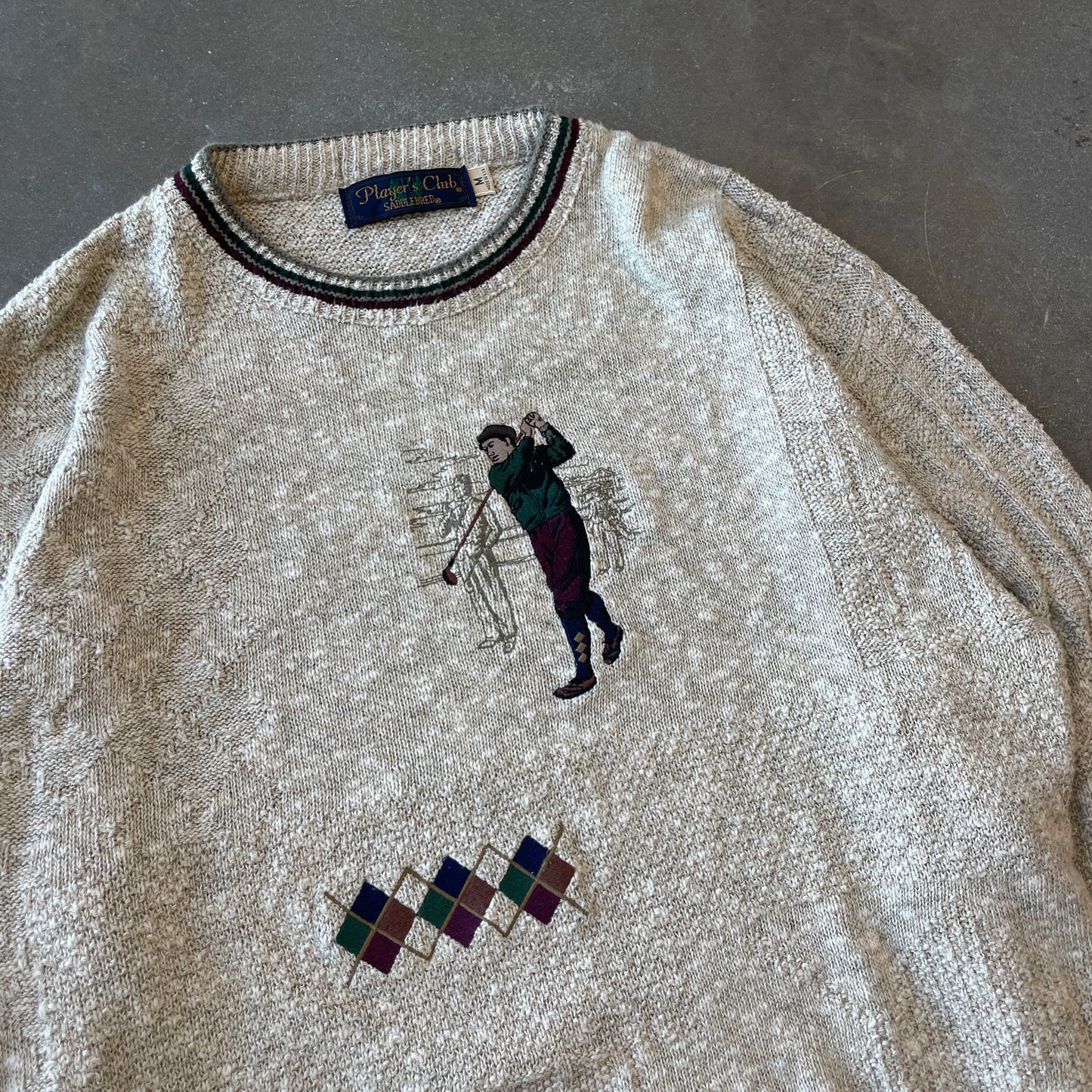 1990s Golf Sweater [L]