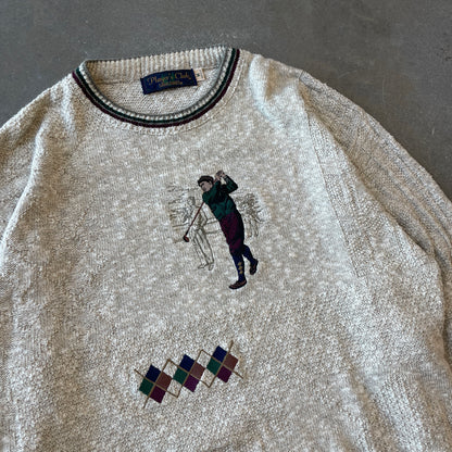 1990s Golf Sweater [L]