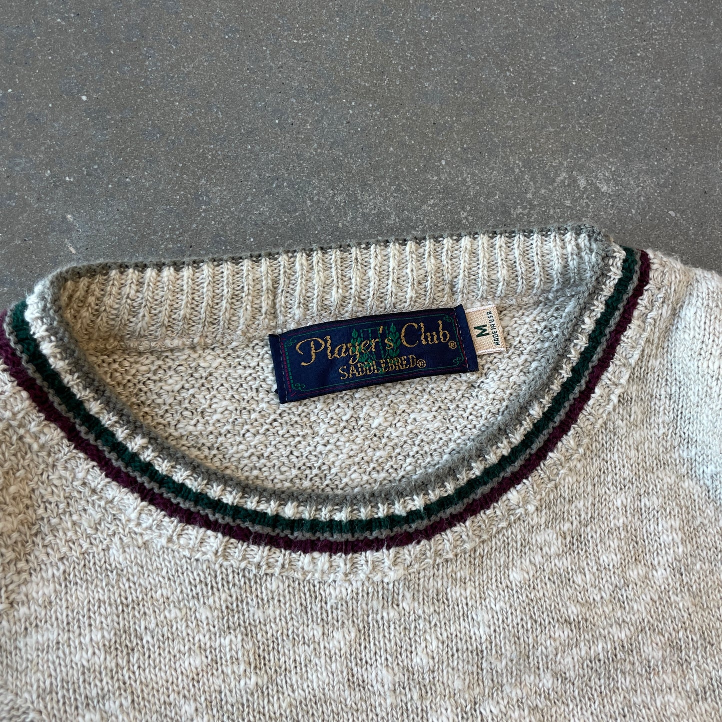 1990s Golf Sweater [L]