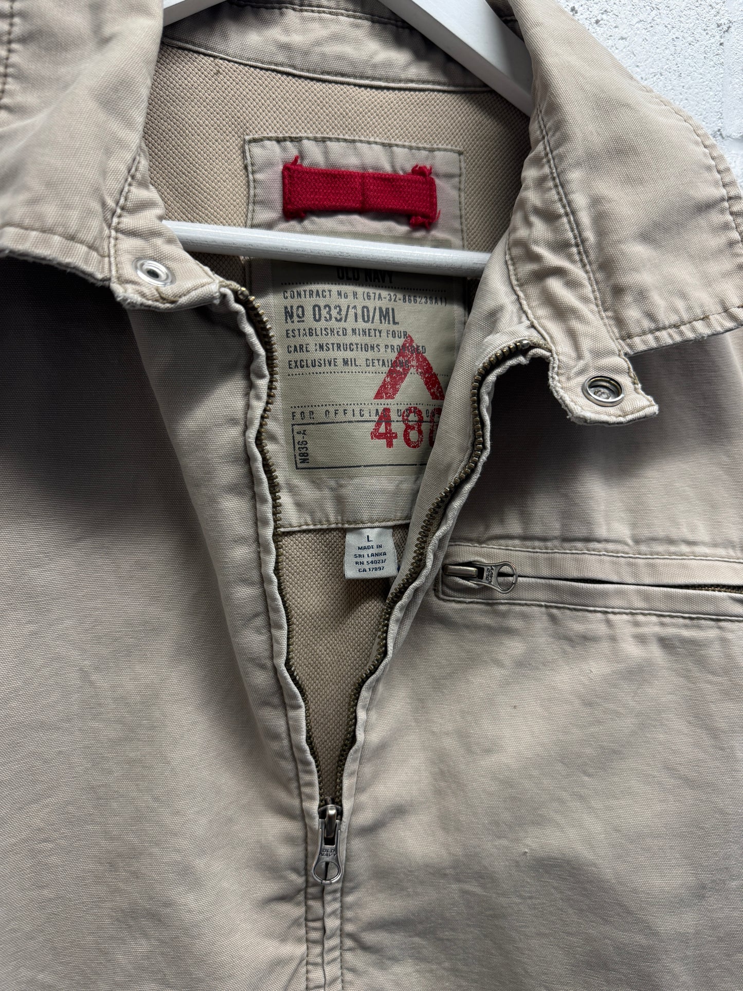 2000s Distressed Jacket [L]