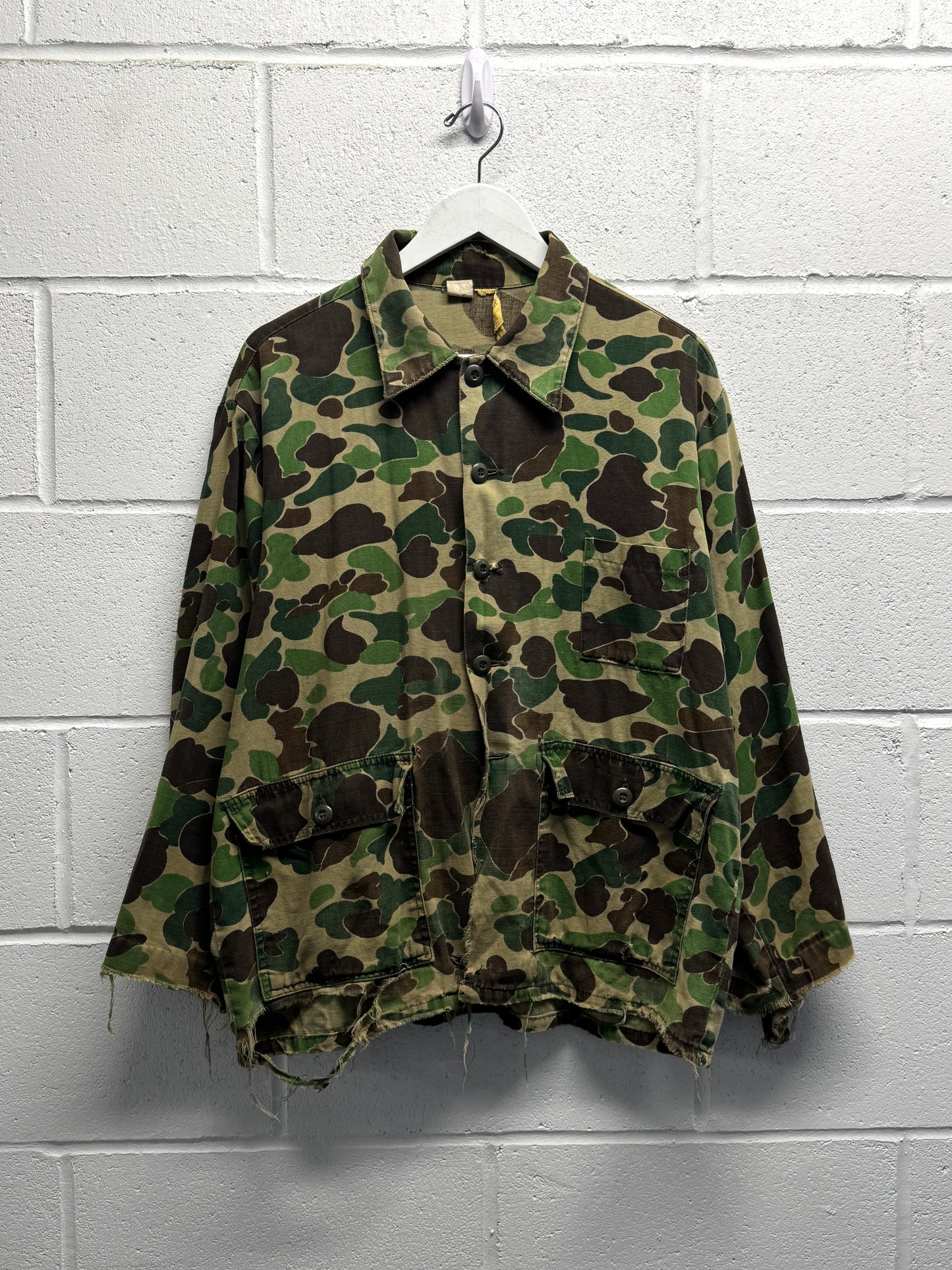 1980s Thrashed Camo Button-Up [M/L]