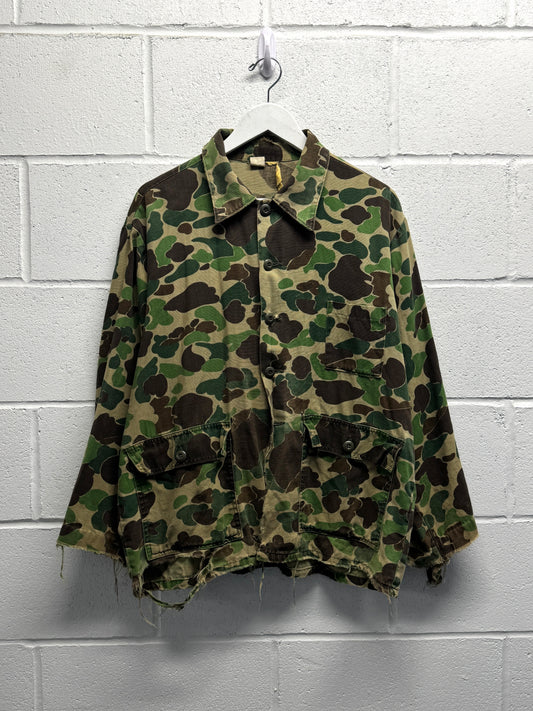1980s Thrashed Camo Button-Up [M/L]