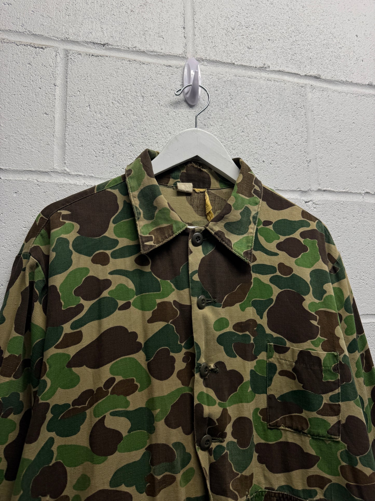 1980s Thrashed Camo Button-Up [M/L]