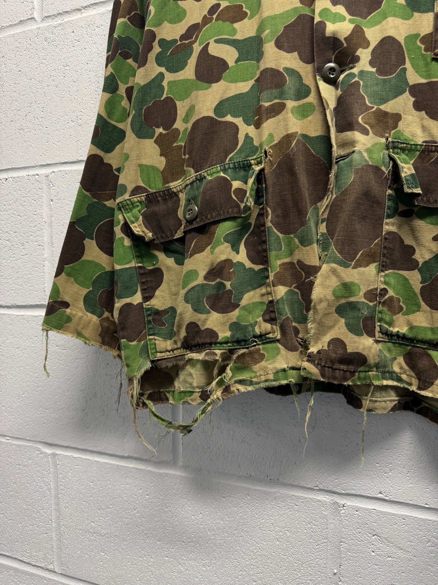 1980s Thrashed Camo Button-Up [M/L]