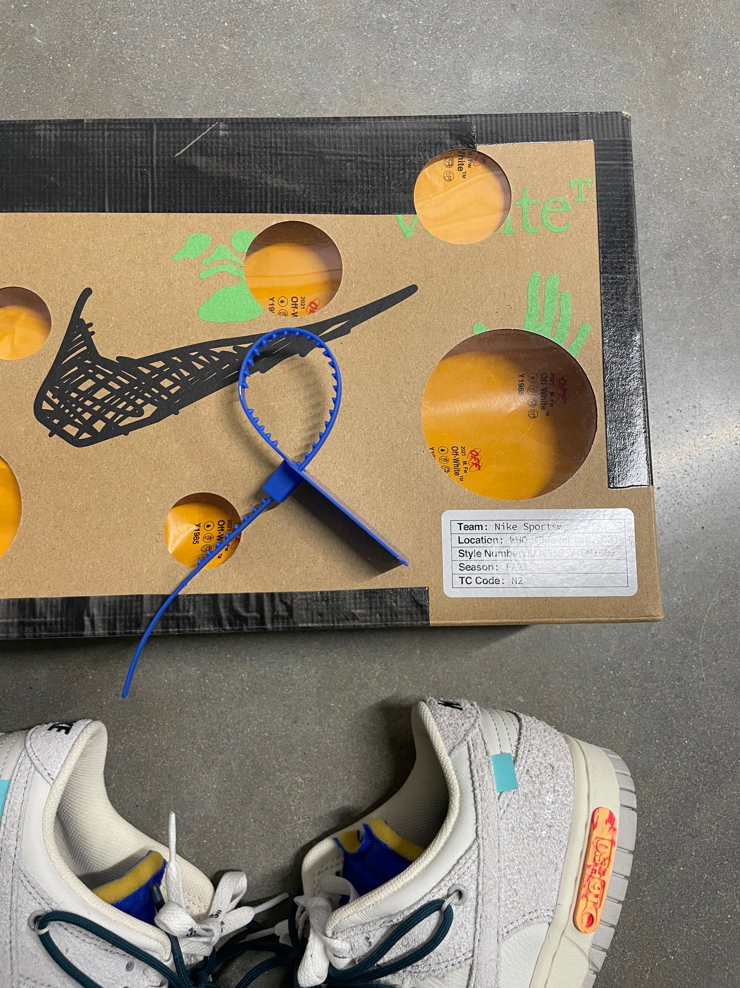 Nike x Off-White Dunk Low Lot 16/50 VNDS