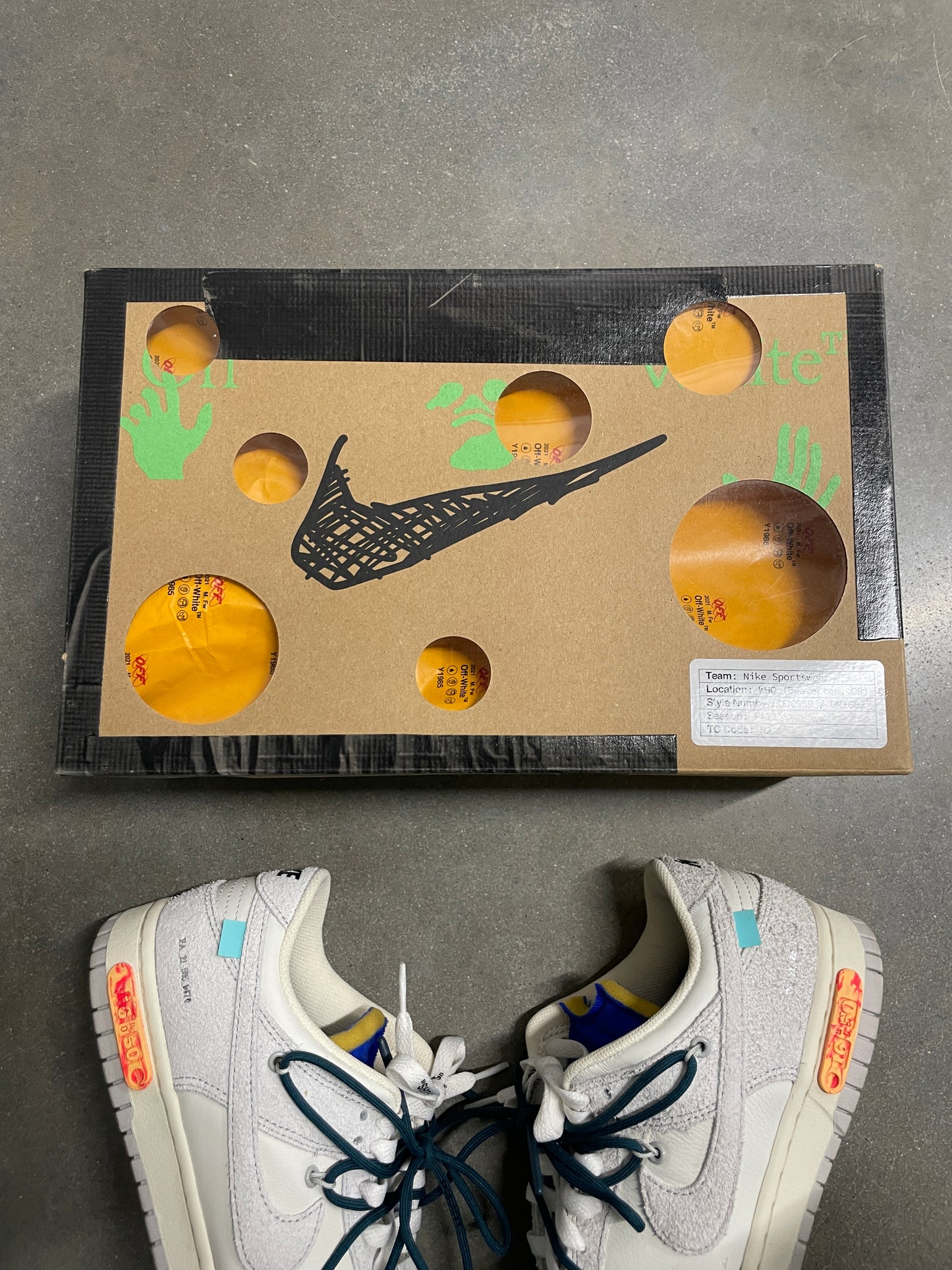Nike x Off-White Dunk Low Lot 16/50 VNDS