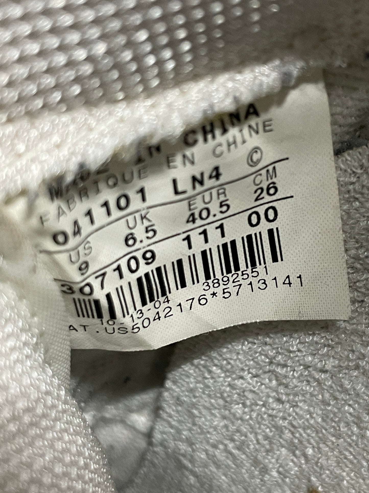 2004 Nike Air Force 1 "Ice White"