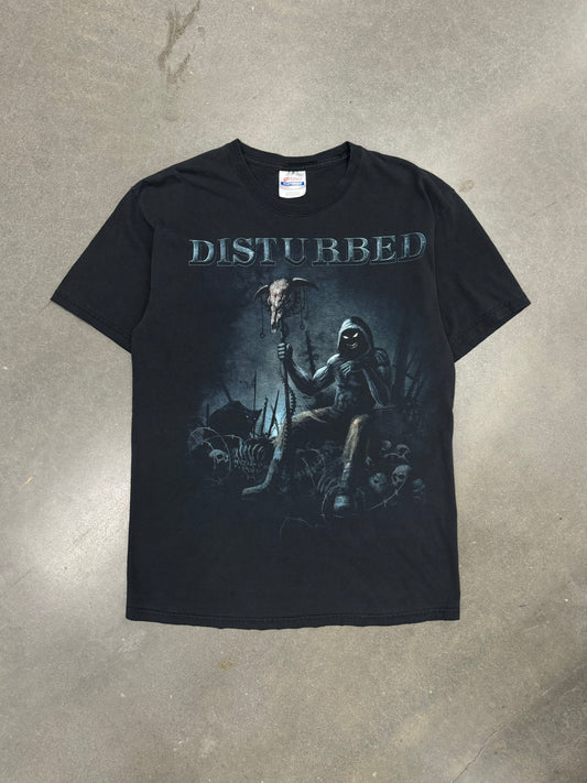 Vintage Y2K Faded Disturbed Band T-Shirt [M]