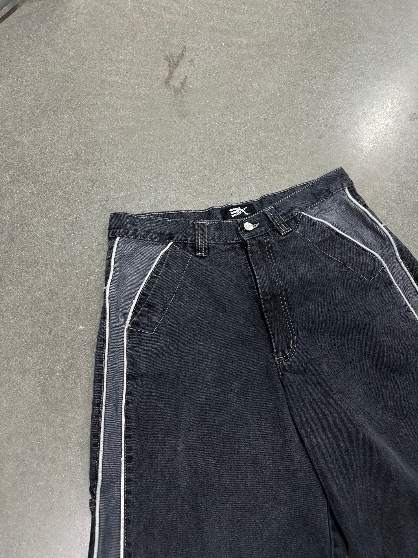 Vintage Y2K BX Cyber 3M Denim Jorts [34]