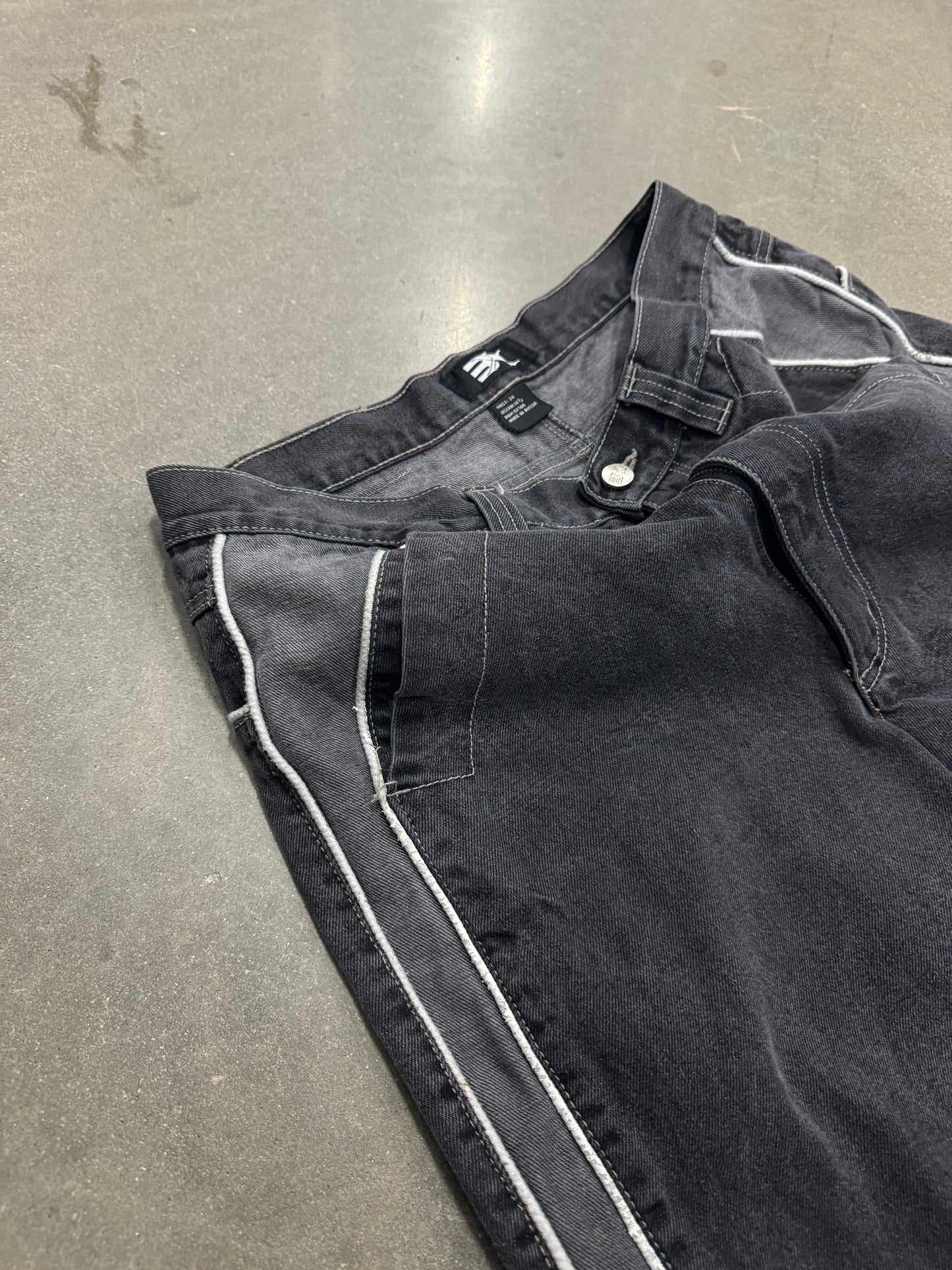 Vintage Y2K BX Cyber 3M Denim Jorts [34]