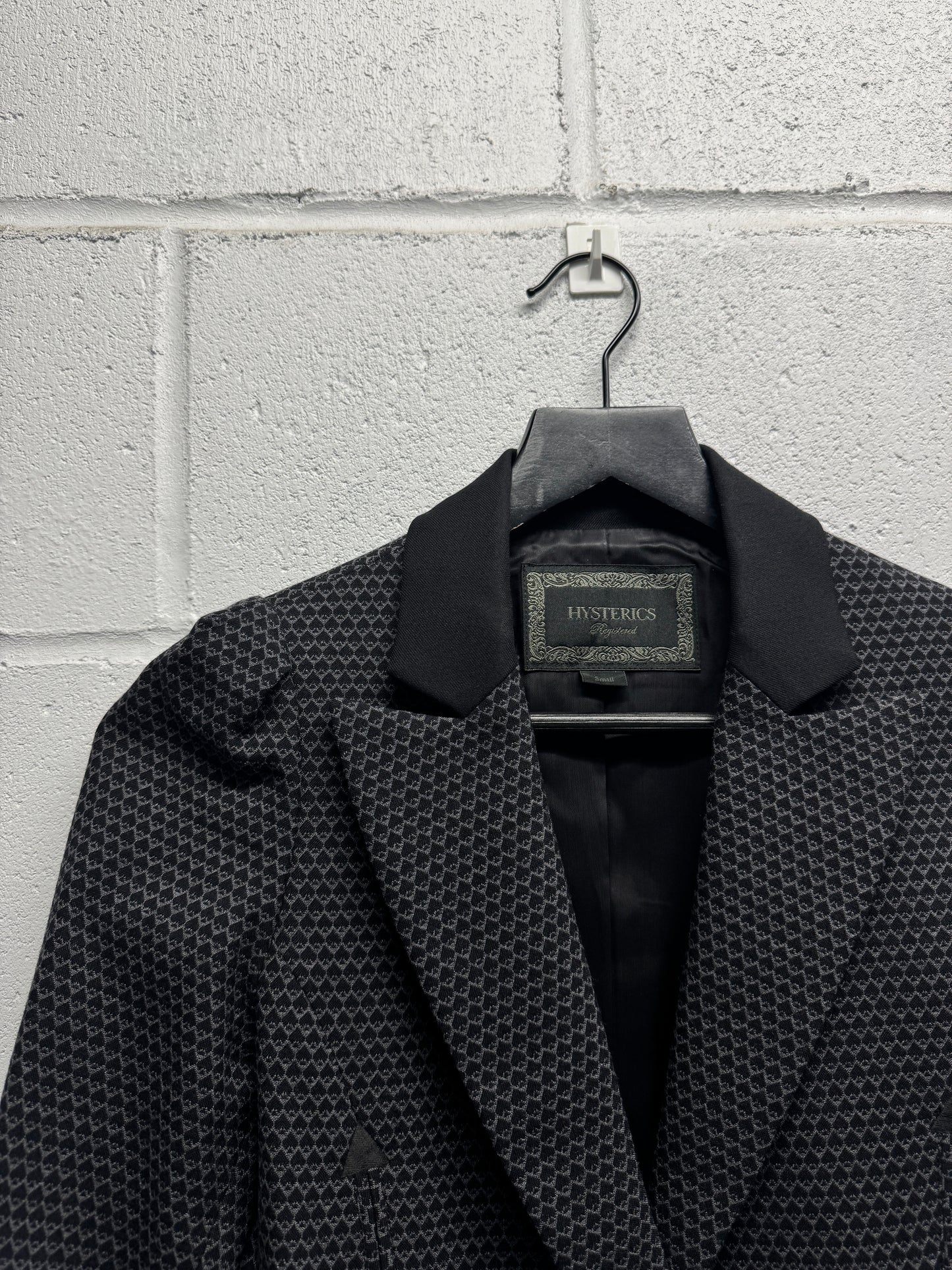 2000s Hysteric Glamour Hysterics Embroidered Cropped Blazer [S]