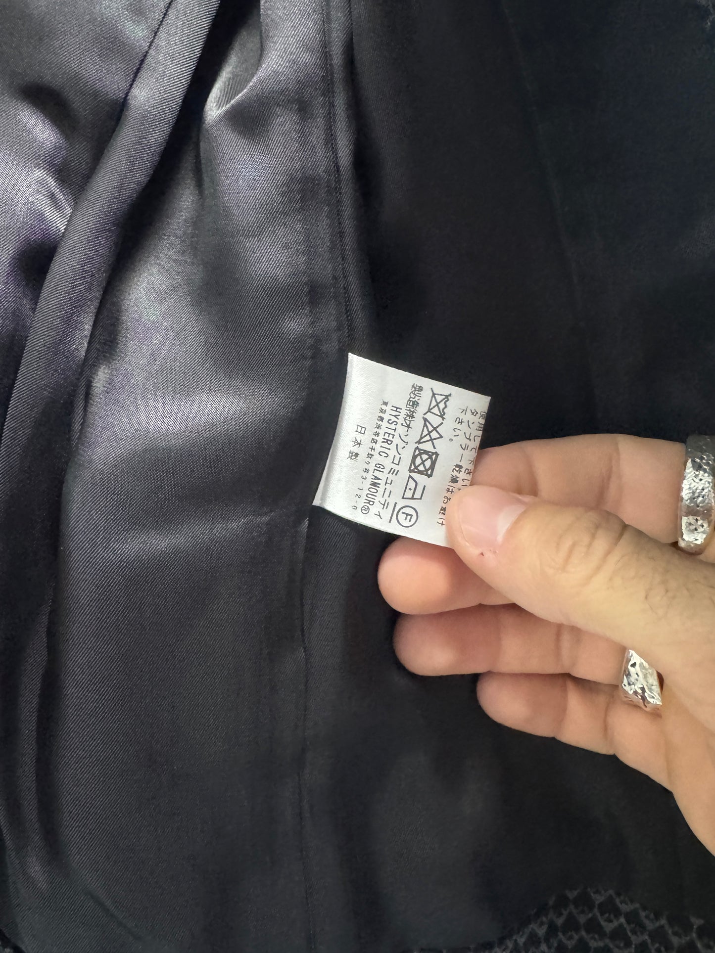 2000s Hysteric Glamour Hysterics Embroidered Cropped Blazer [S]