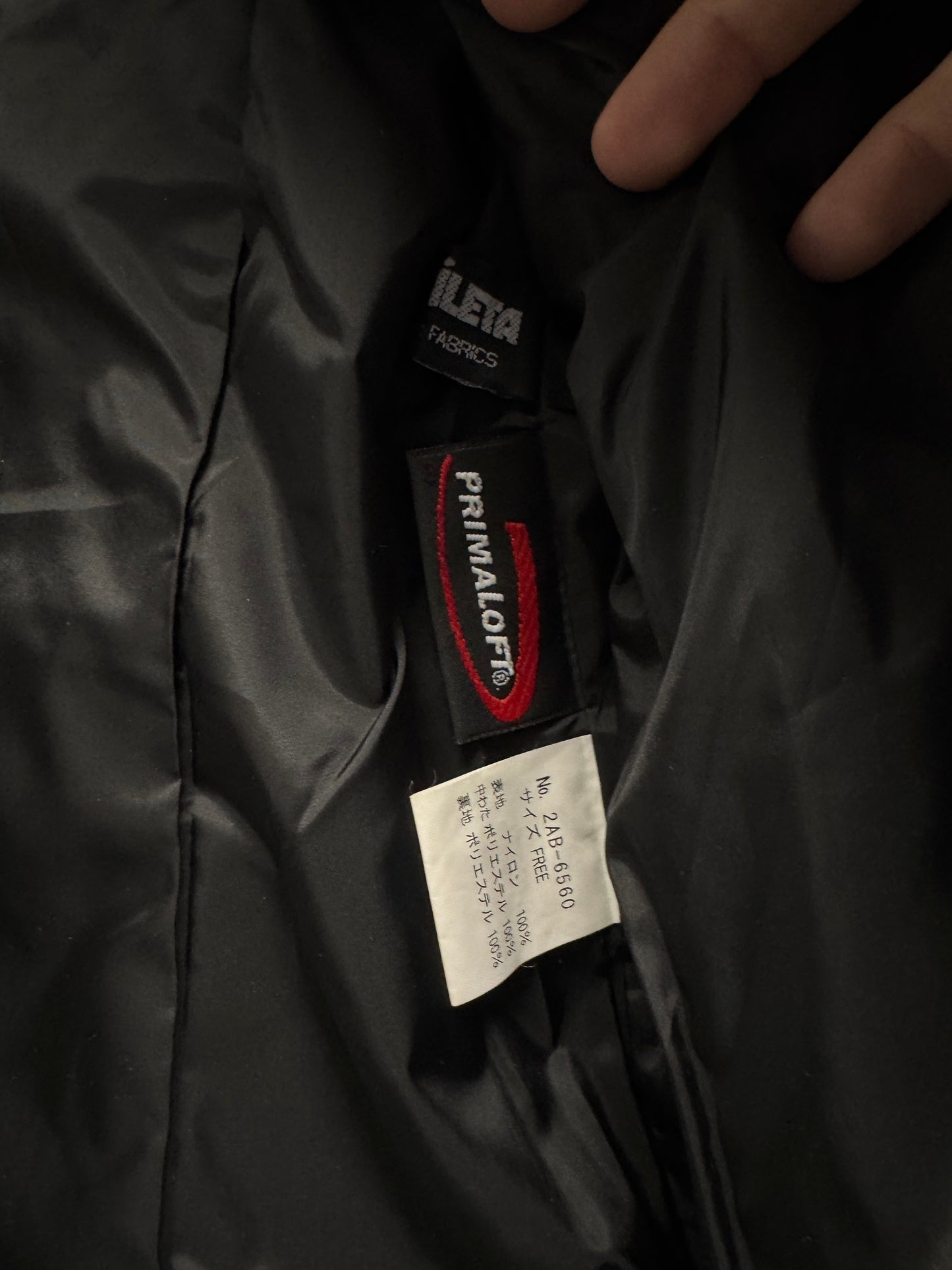 1990s Hysteric Glamour Puffer Moto Jacket [M]