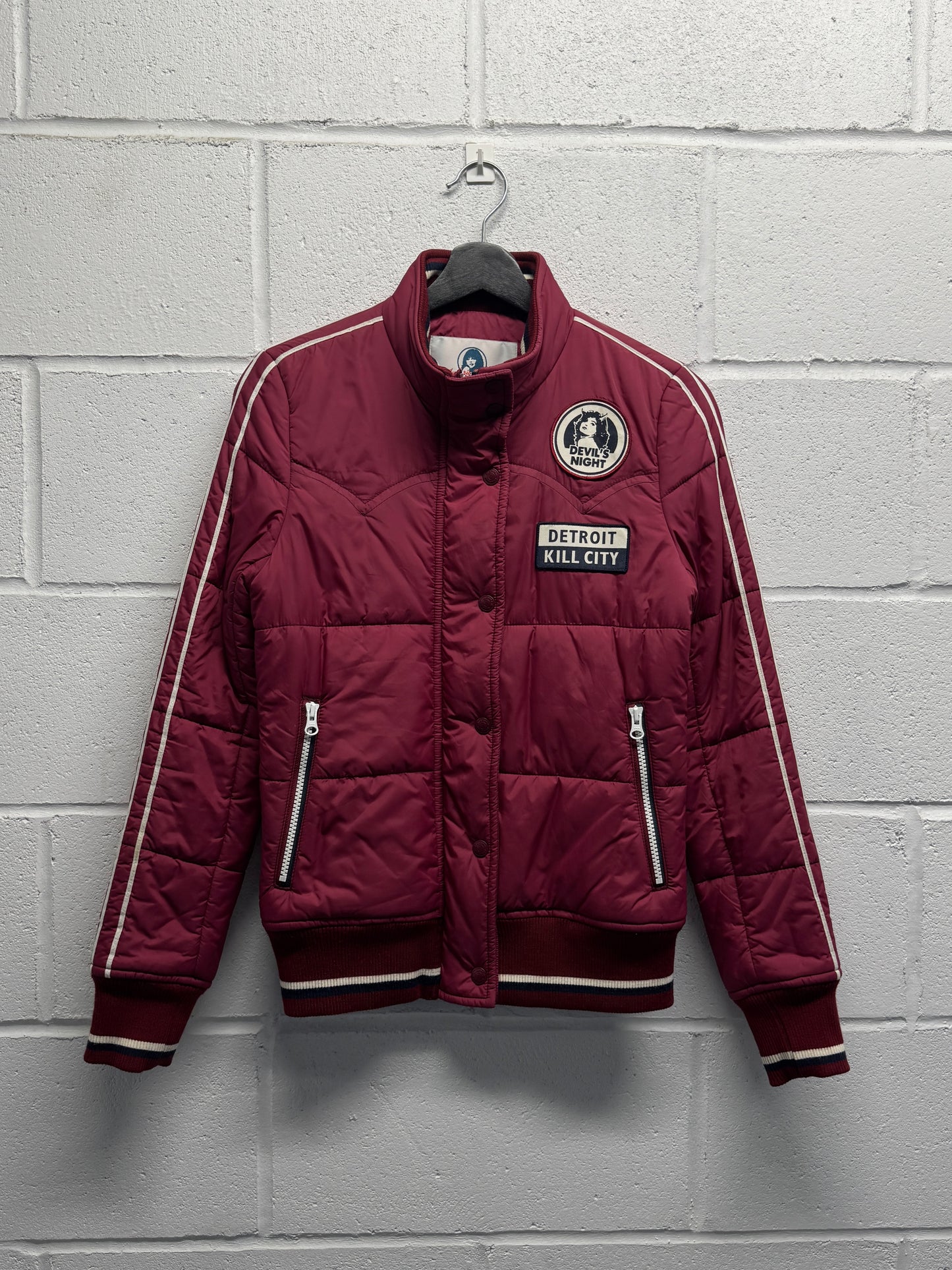 2000s Hysteric Glamour Detroit Kill City Patch Down Jacket [S]