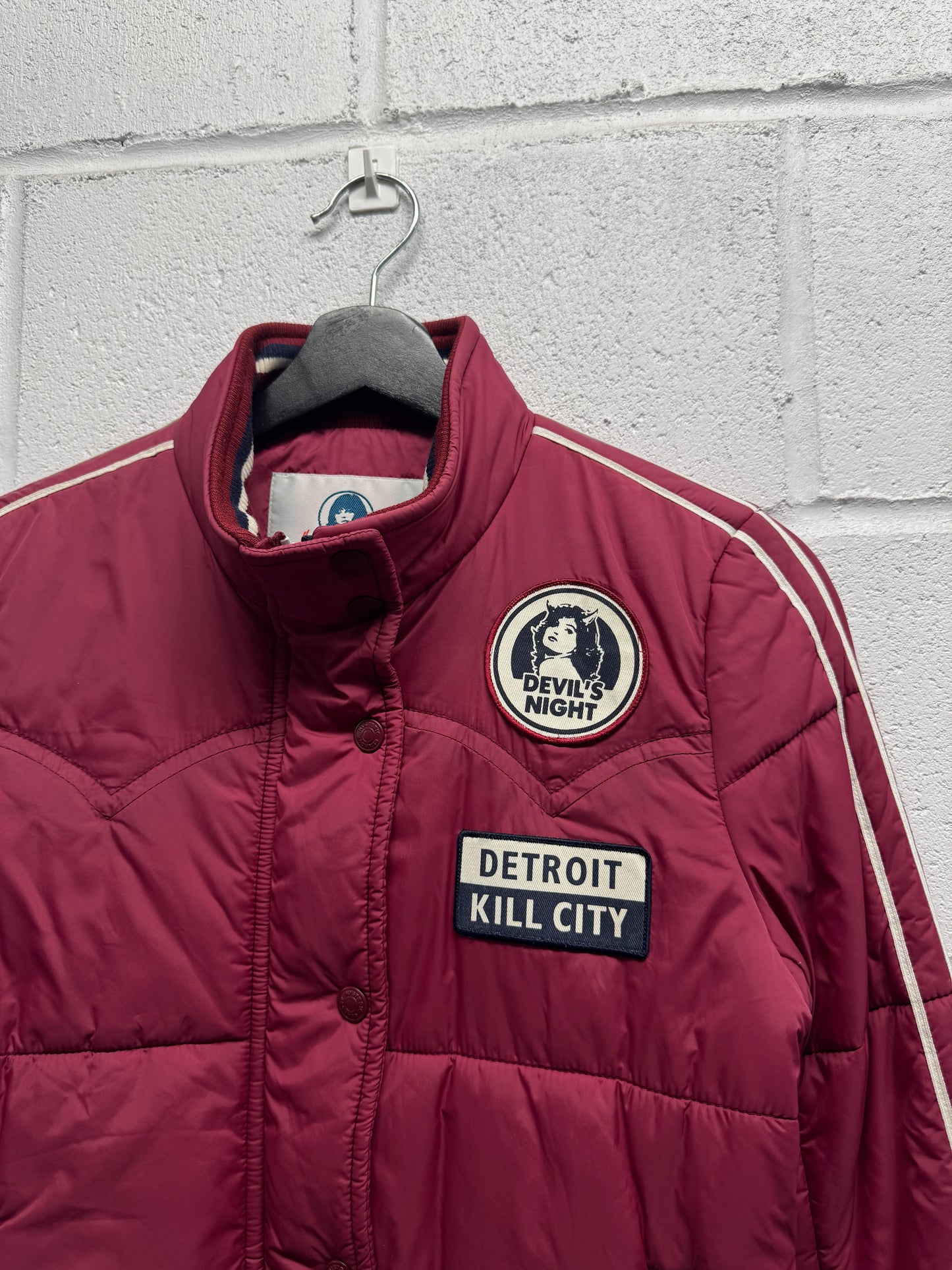 2000s Hysteric Glamour Detroit Kill City Patch Down Jacket [S]