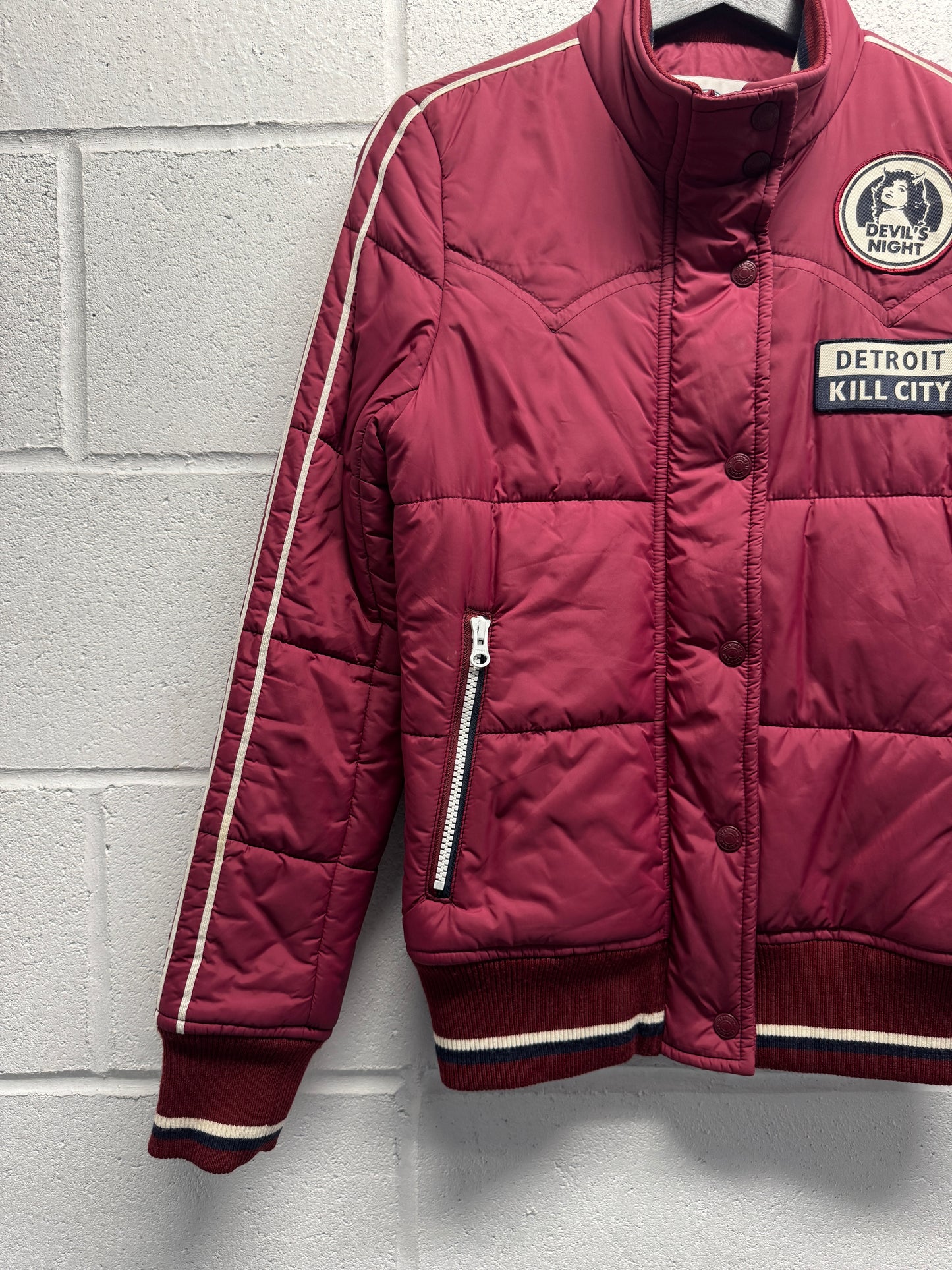 2000s Hysteric Glamour Detroit Kill City Patch Down Jacket [S]