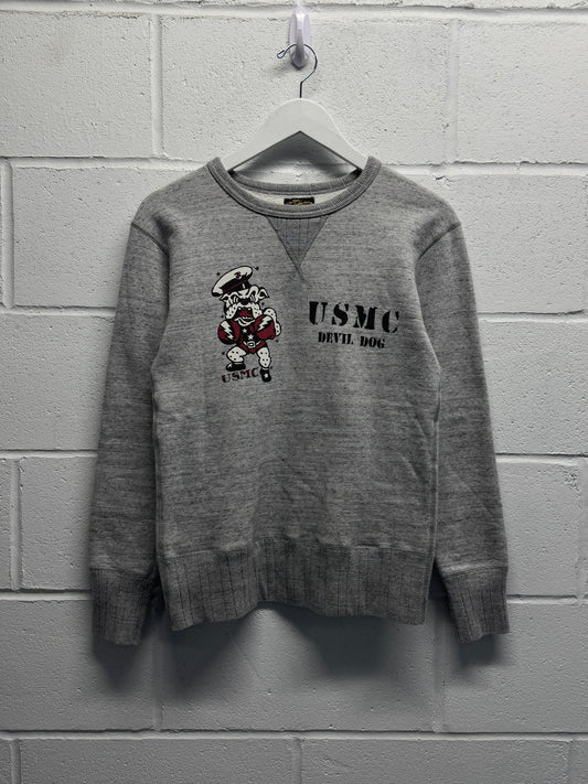 Japanese Brand Eight G Heavy Weight USMC Crewneck [S]