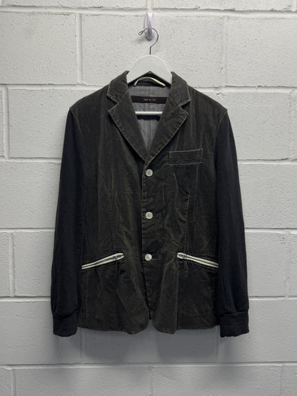 Japanese Mixed Material Blazer [S/M]