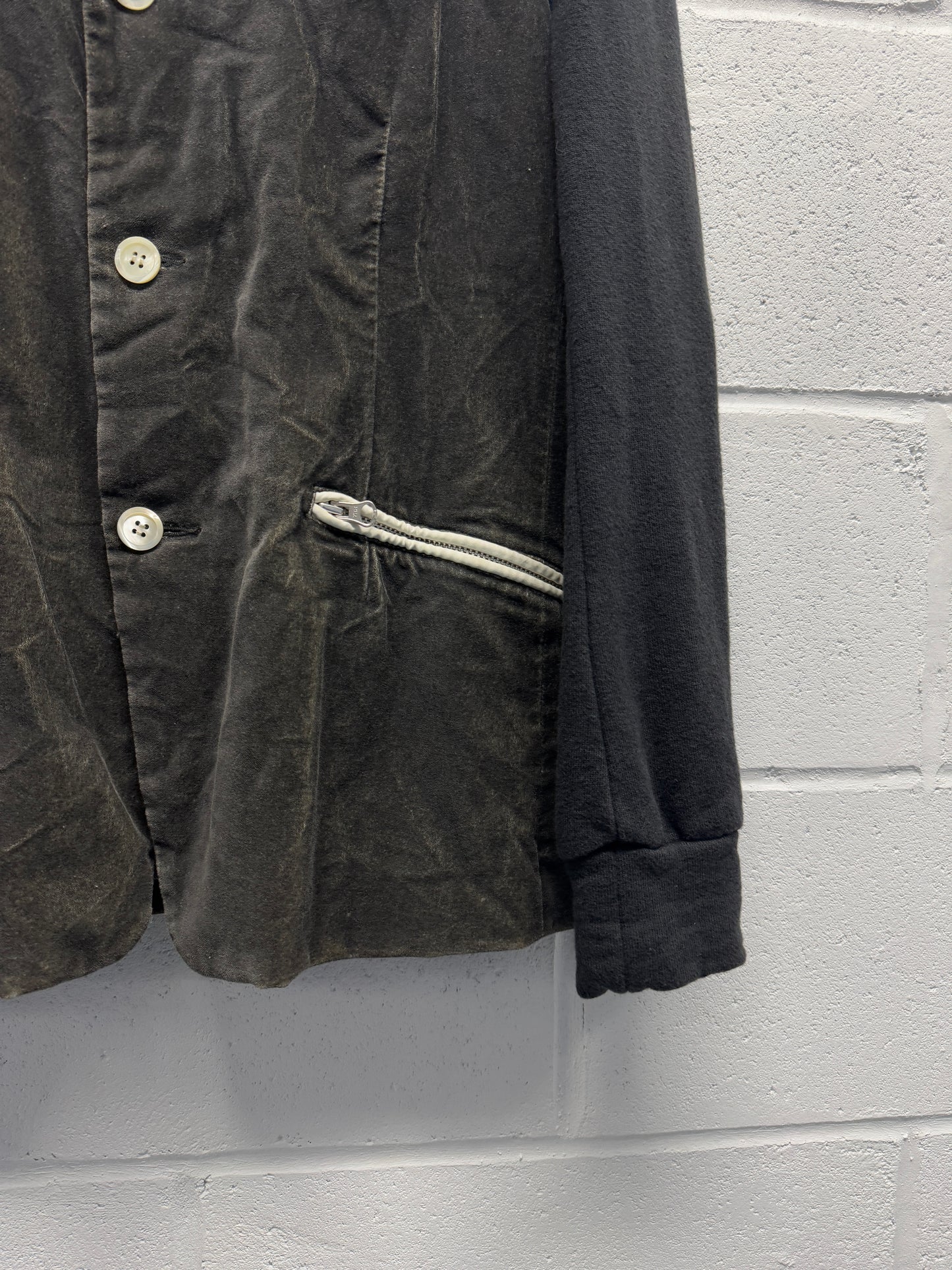 Japanese Mixed Material Blazer [S/M]