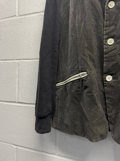Japanese Mixed Material Blazer [S/M]