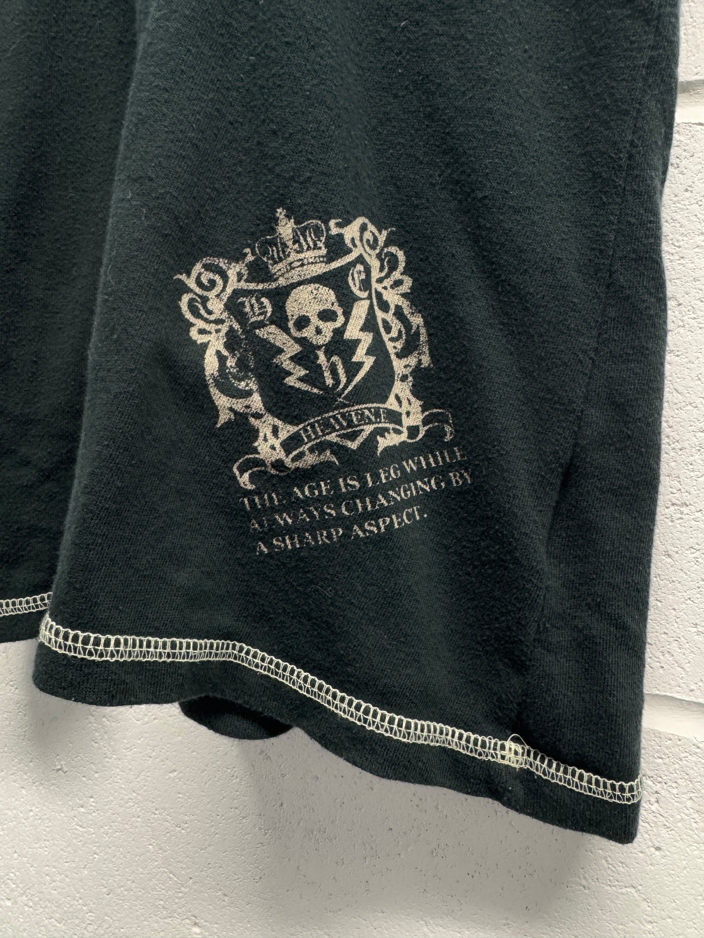 Japanese Brand Heaven & Earth Cropped Polo Shirt [S/M]