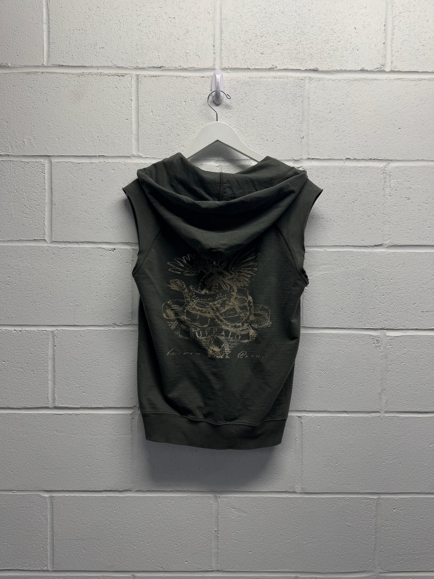 Y2K Cut-Off Light Hoodie [S/M]