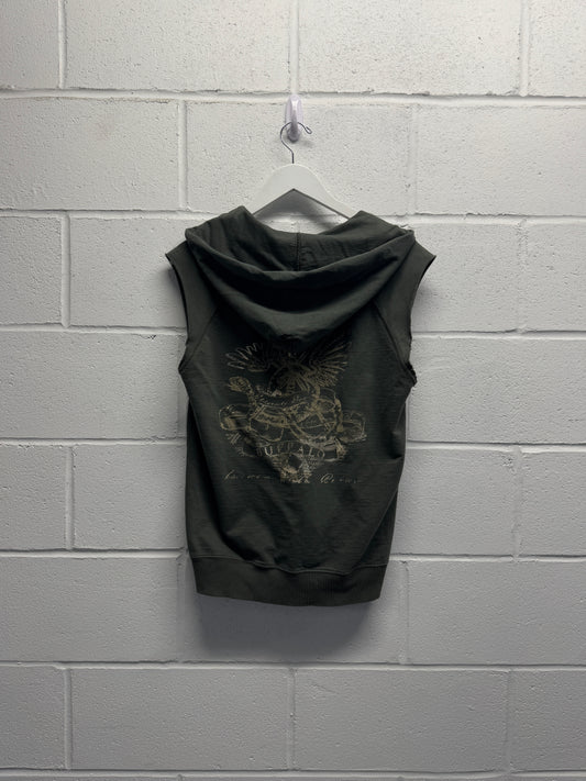Y2K Cut-Off Light Hoodie [S/M]