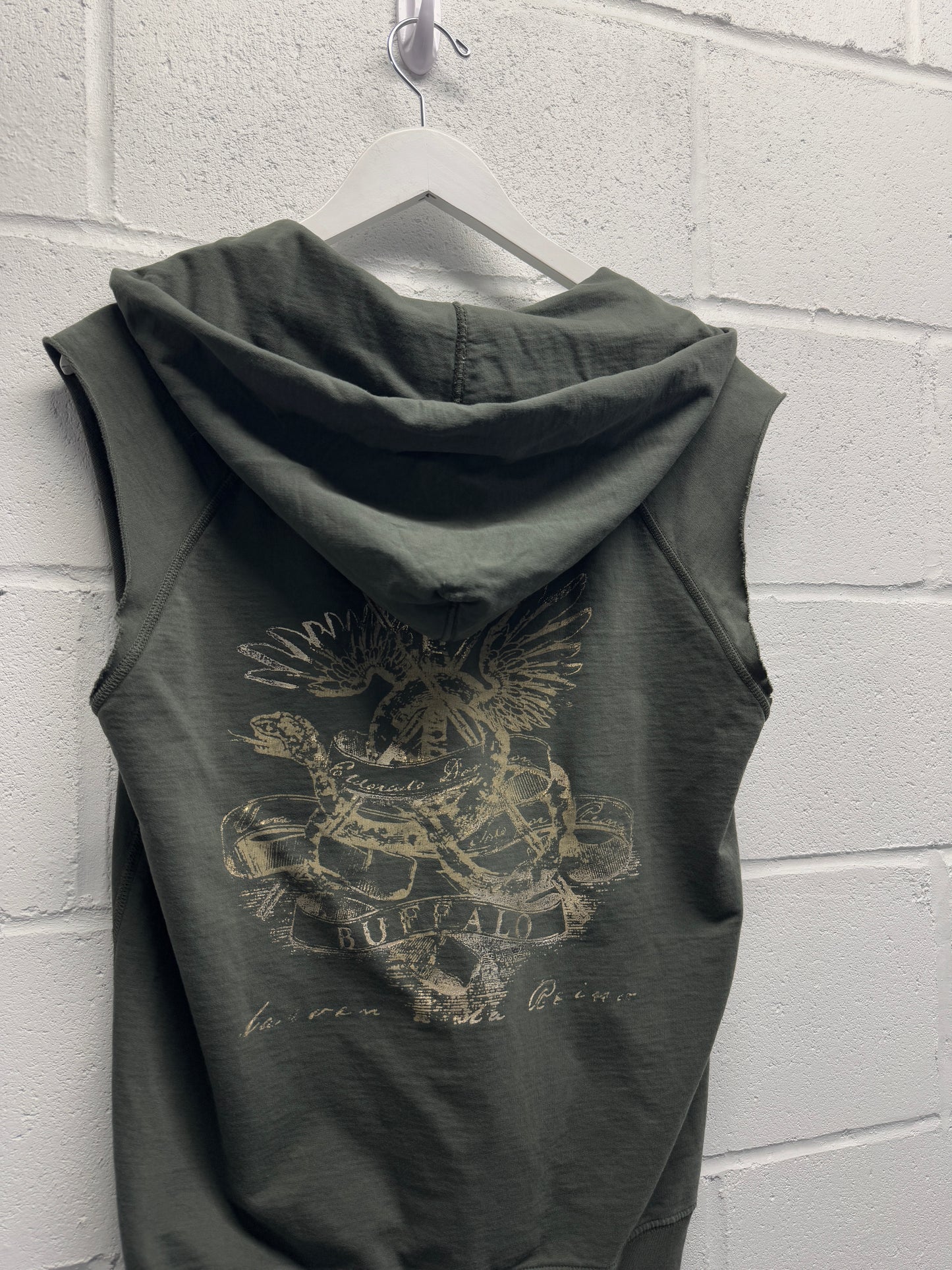 Y2K Cut-Off Light Hoodie [S/M]