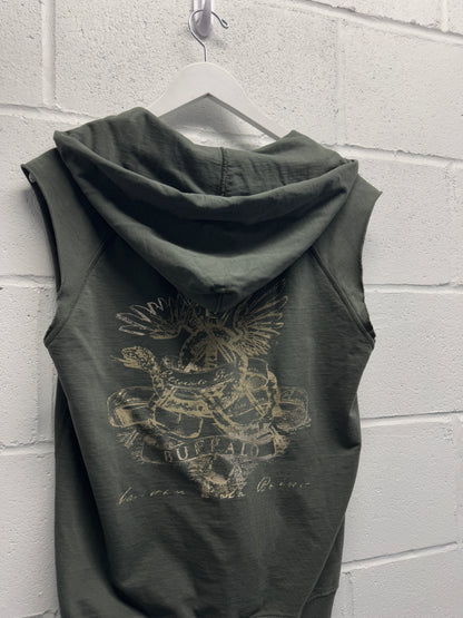 Y2K Cut-Off Light Hoodie [S/M]