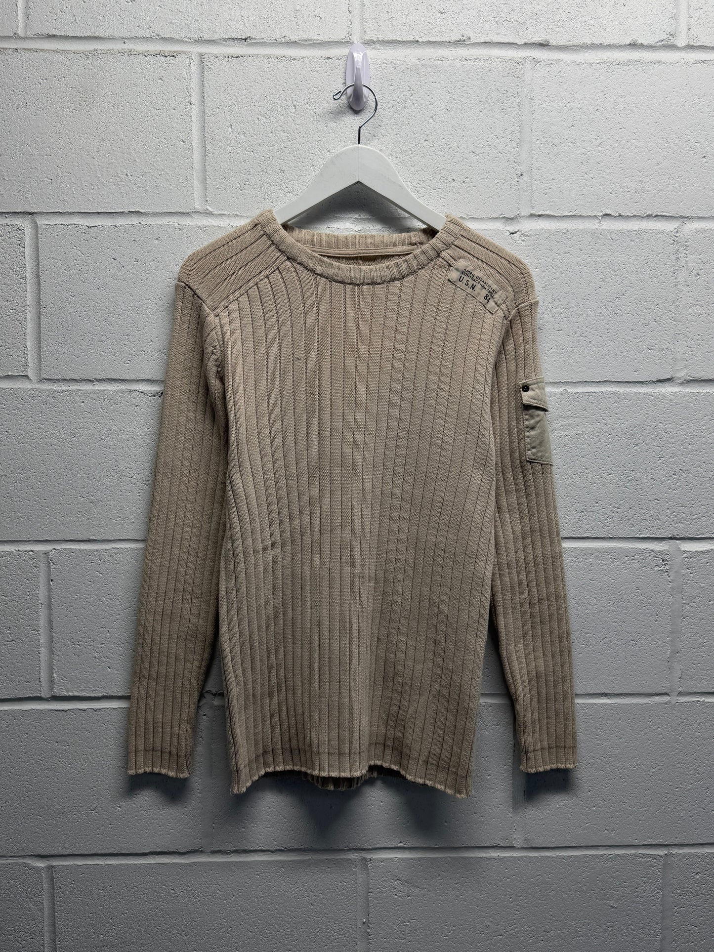 Y2K US Navy Inspired Sweater [M/L]