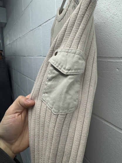 Y2K US Navy Inspired Sweater [M/L]