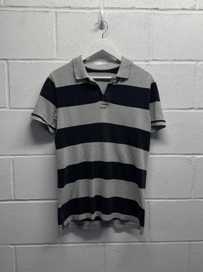 Y2K Striped Shirt [L]
