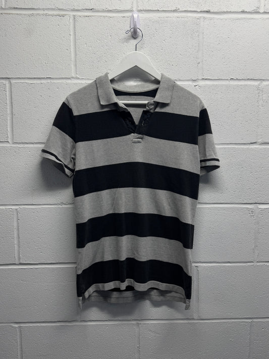 Y2K Striped Shirt [L]