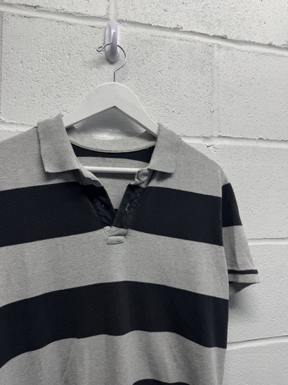 Y2K Striped Shirt [L]