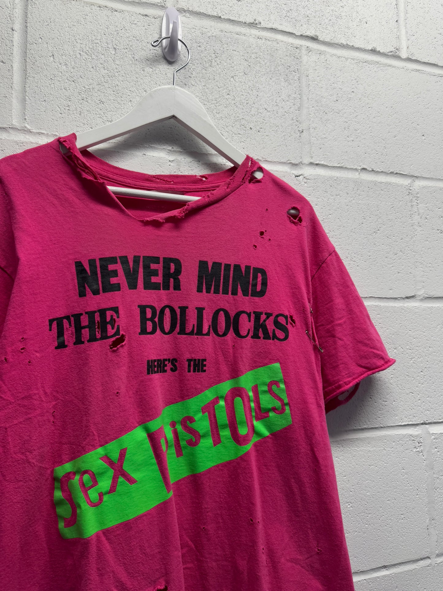 1990s Thrashed Sex Pistols T-Shirt [L/XL]