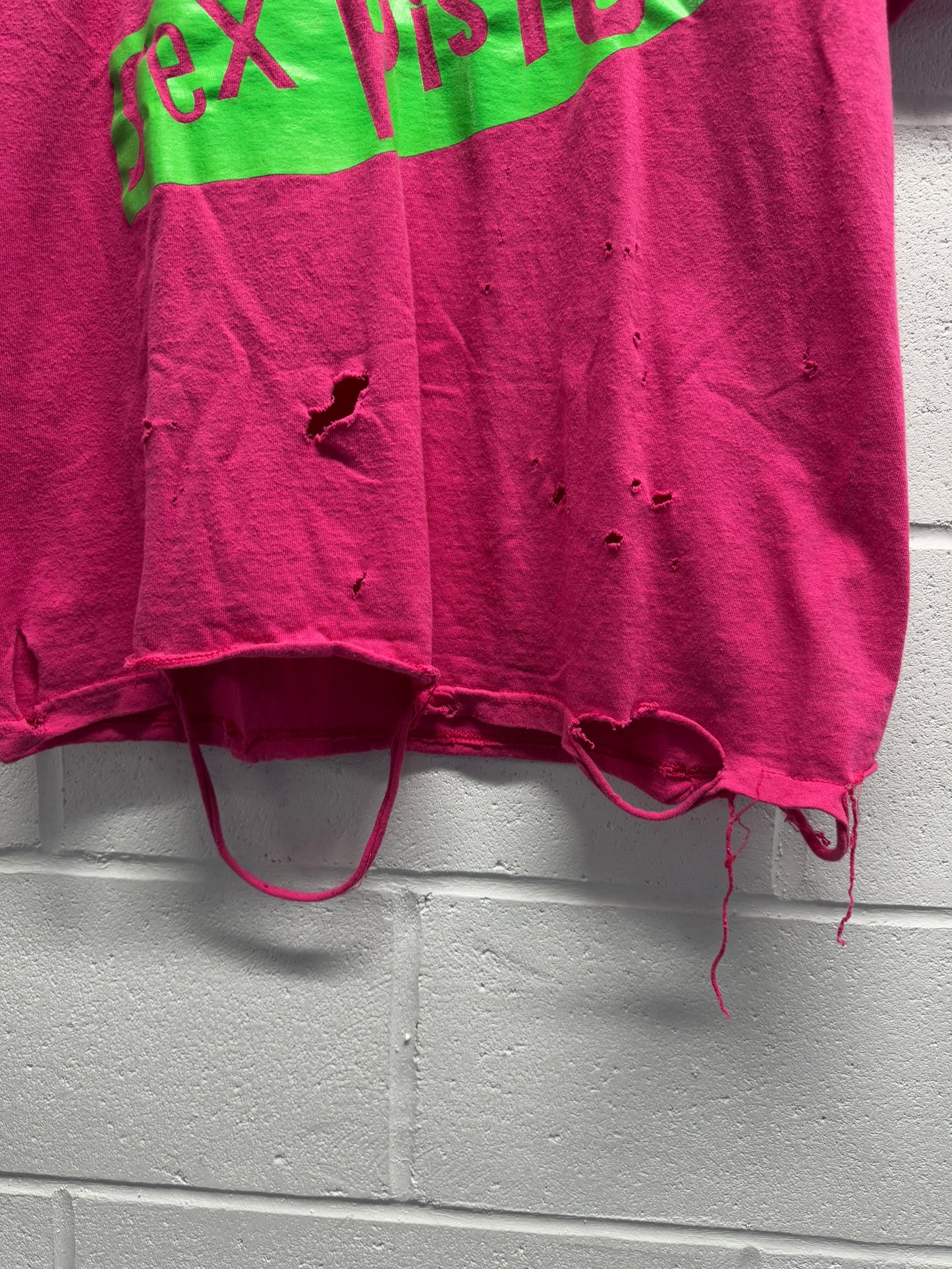 1990s Thrashed Sex Pistols T-Shirt [L/XL]