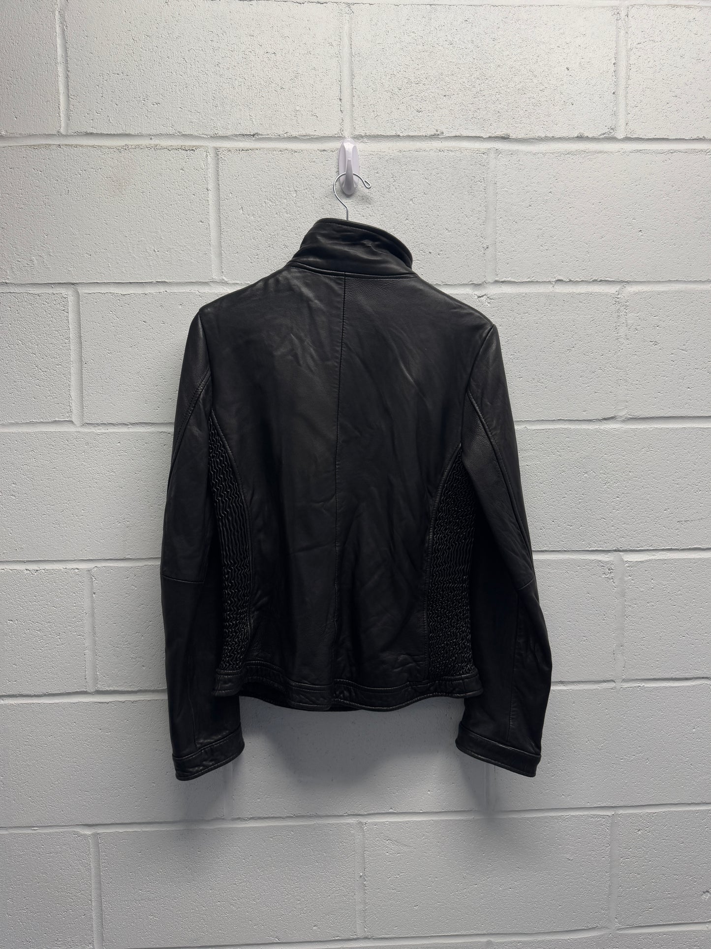 Y2K Via Spiga Leather Jacket [M]