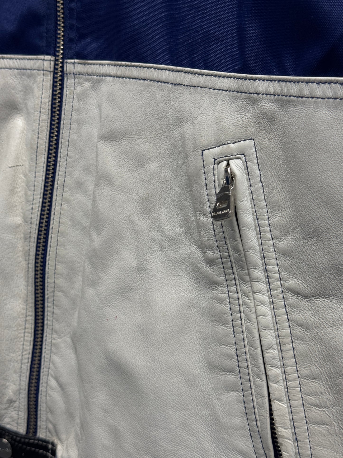 Y2K Wilson Maxima Leather Jacket [XL]