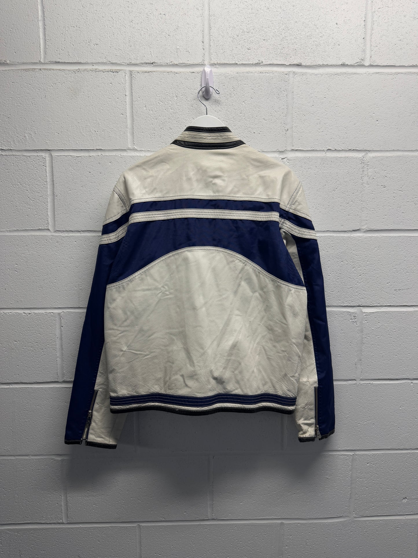 Y2K Wilson Maxima Leather Jacket [XL]
