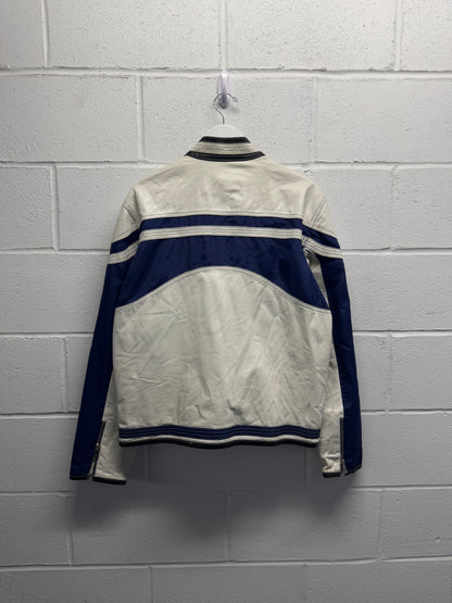 Y2K Wilson Maxima Leather Jacket [XL]