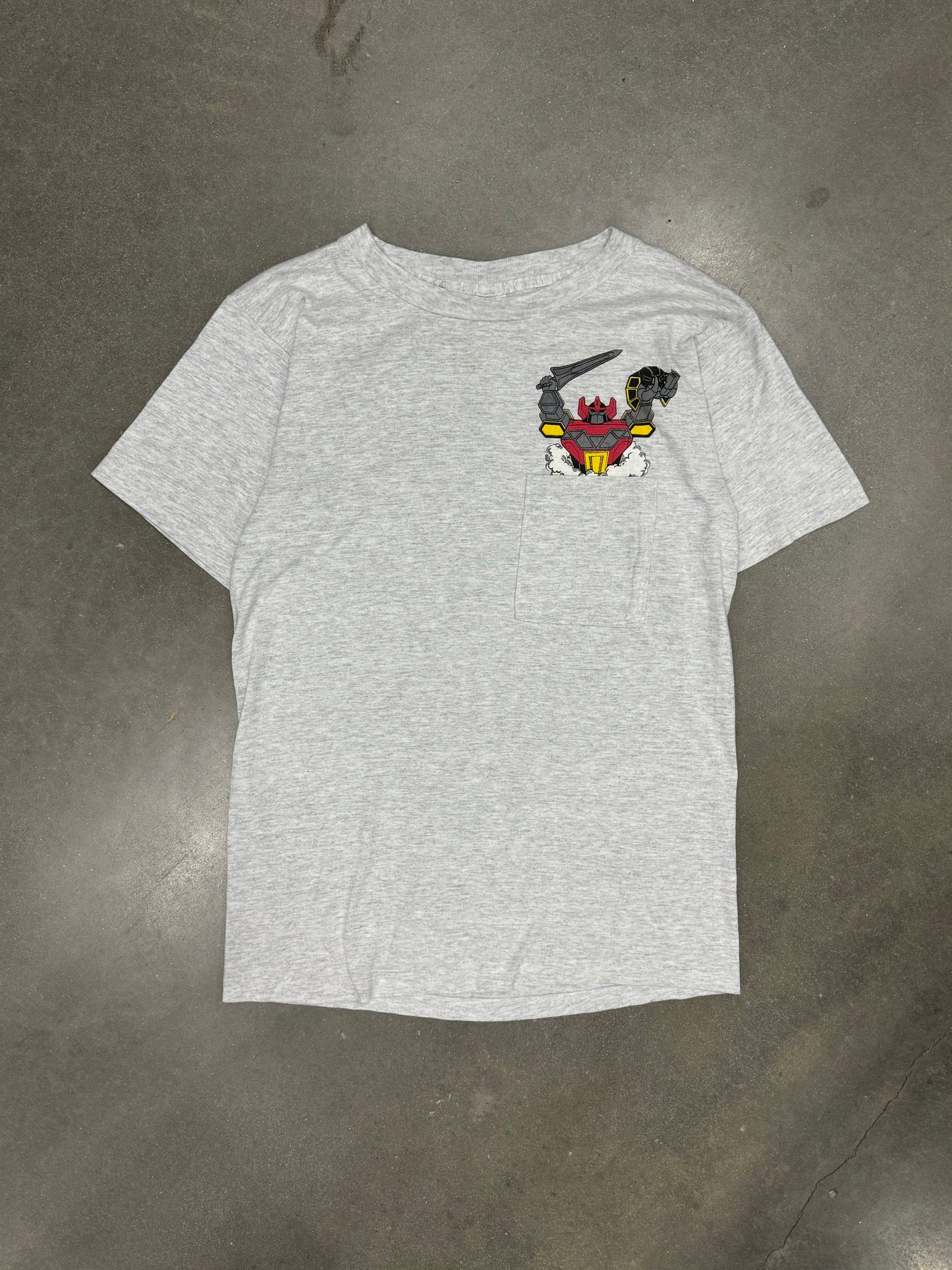 Vintage 1990s Go! Go! Power Rangers Promo T-Shirt [M]