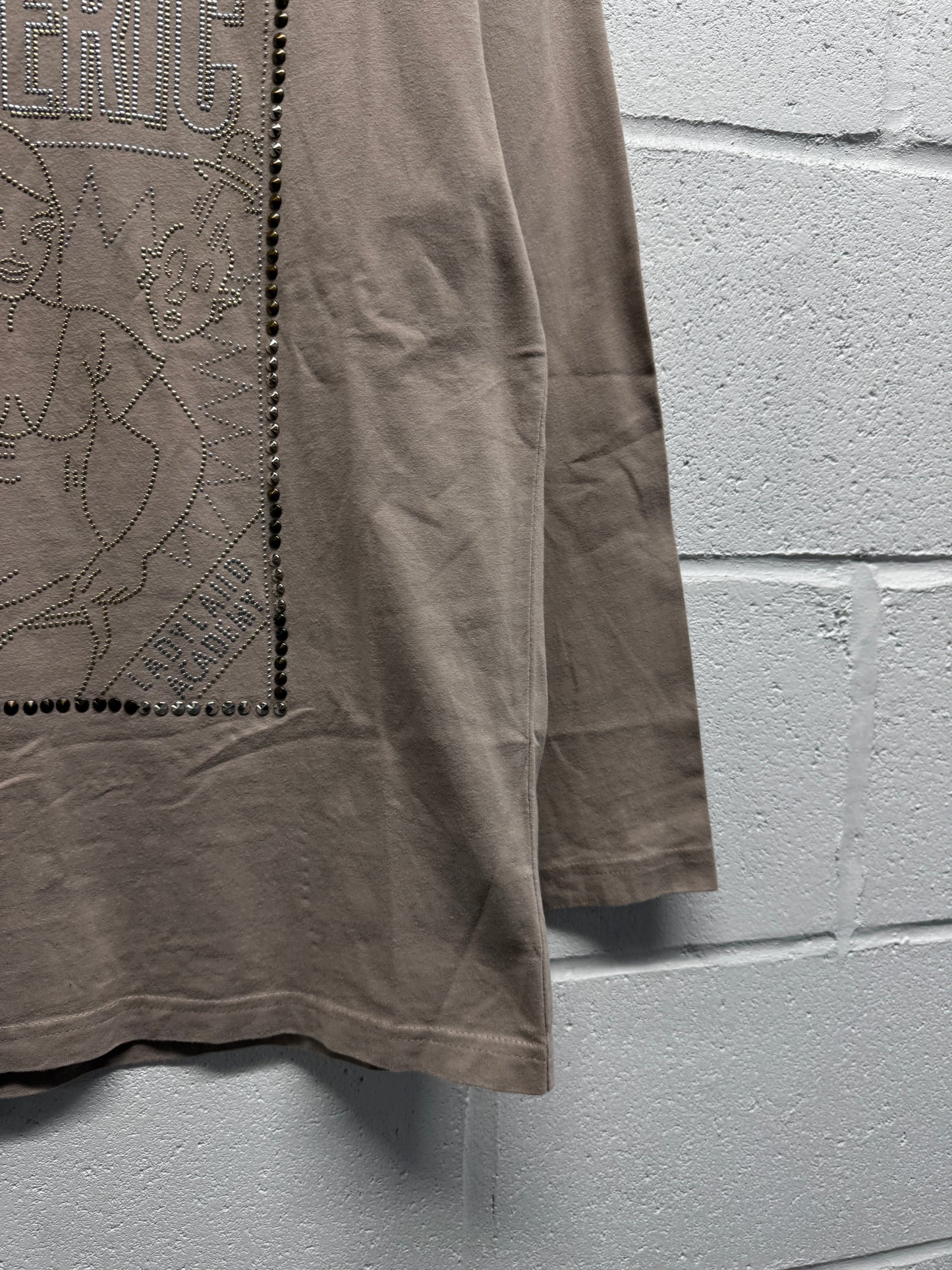 2000s Hysteric Glamour Studded Girl Longsleeve T-Shirt [M]