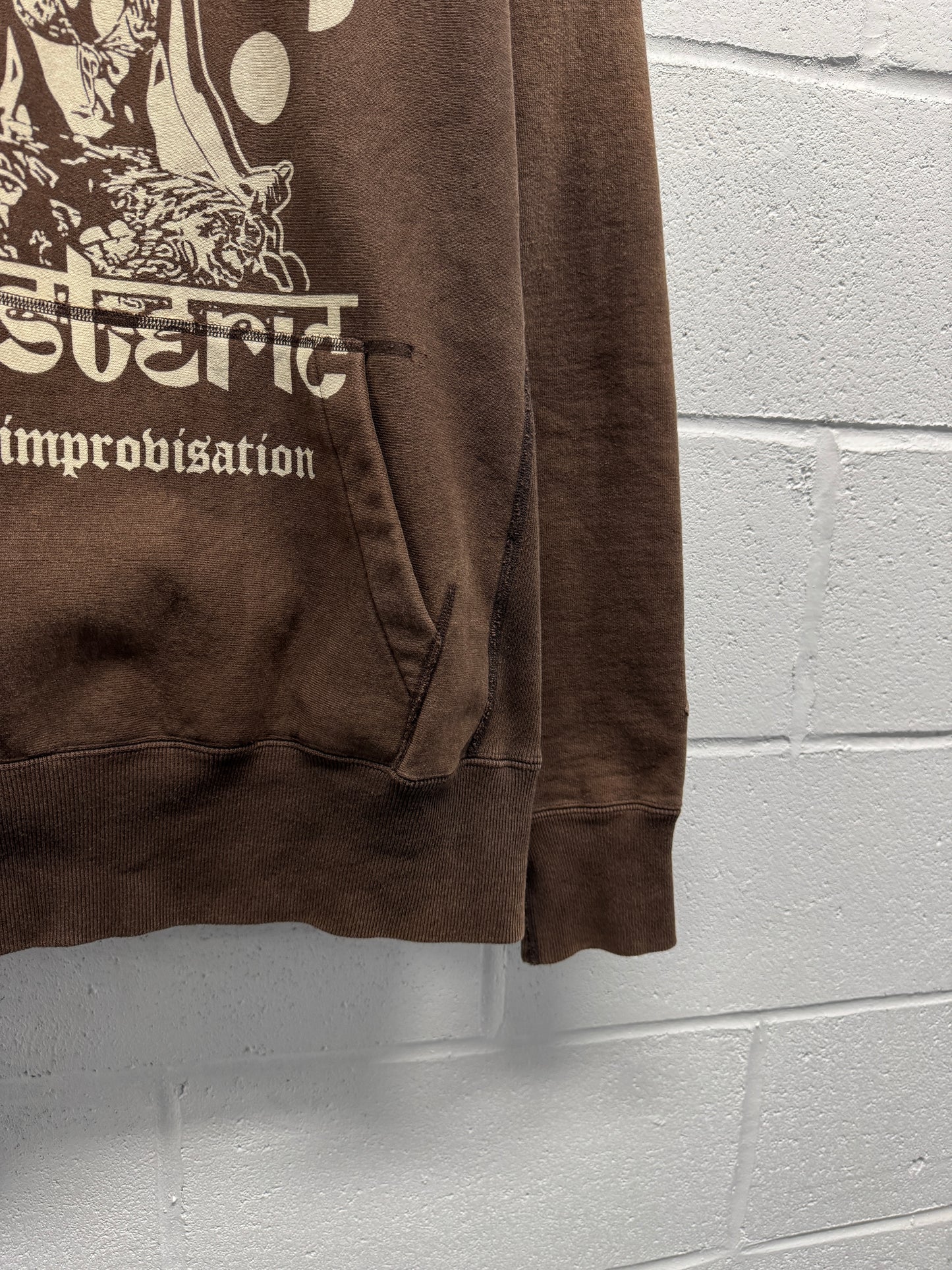 1990s Hysteric Glamour "Daily Improvisations" Hoodie [L]